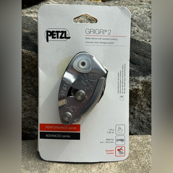 Petzl Other - Petzl GRIGRI 2 Belay Device - Silver
